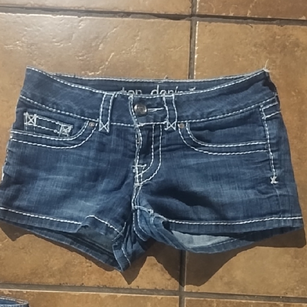 #004 Denim Blue Women's Shorts